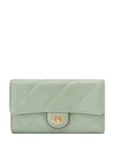 GUESS Self Design Quilted Two Fold Wallet