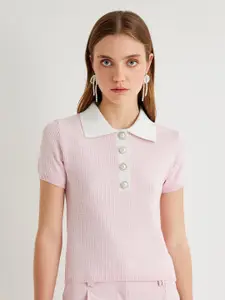 Koton Women Cable Knit Pullover Sweater