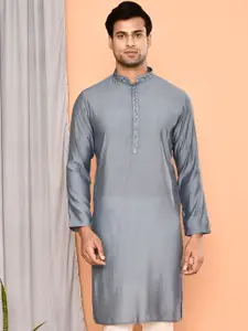 MAAHI FABS Men Thread Work Kurta