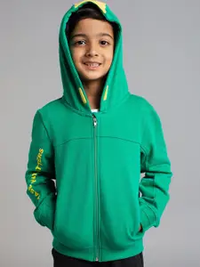 Ed-a-Mamma Boys Typography Open Front Jacket