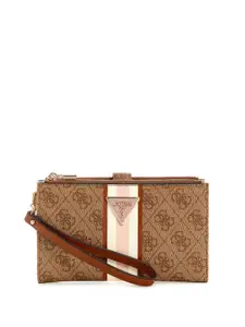 GUESS Women Typography Printed Two Fold Wallet