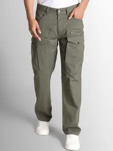 Roadster Pure Cotton Relax Fit Cargo Trousers