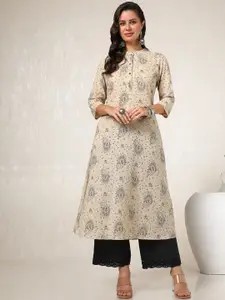 Soch Women Floral Printed Thread Work Kurta