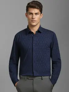 Louis Philippe Sport Men Super Slim Fit Abstract Printed Casual Shirt