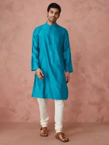 Fabindia Men Mirror Work Kurta