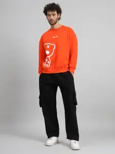 GRIFFEL Men Printed Knitted Tracksuits