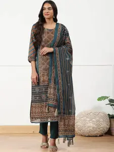 Biba Unstitched Dress Material