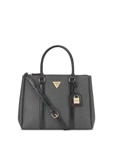 GUESS Printed Structured Satchel