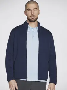 Skechers Men Ribbed Long Sleeve Jackets