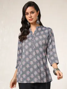 Soch Mandarin Collar Ethnic Motifs Printed Ethnic Tunic