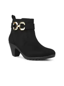 Inc 5 Women Casual Block-Heeled Regular Boots