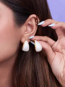 SALTY Snowflake Elegance Stainless Steel Contemporary Studs