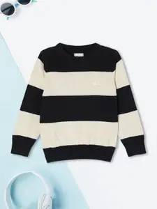 max Boys Striped Pullover Pure Cotton Sweater