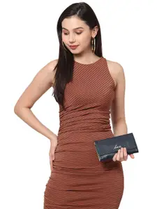 Lavie Women Geometric Textured Envelope