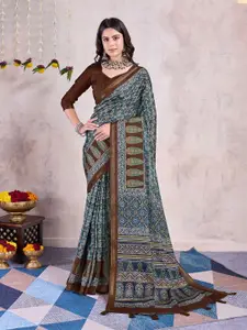 Mitera Ethnic Motifs Silk Saree