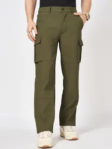 Street 808 by Pantaloons Men Relaxed-Fit Cargo Track Pants