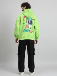 GRIFFEL Men Printed Hooded Tracksuits