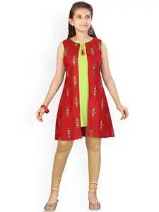 BAESD Girls Embellished Kurta