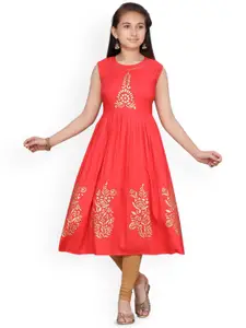 BAESD Girls Embellished Kurta