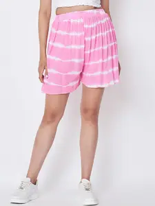 First Resort by Ramola Bachchan Women Striped Technology Shorts