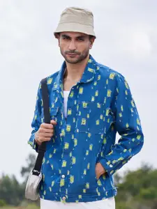 Campus Sutra Men Lightweight Denim Jacket