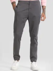 Snitch Men Relaxed Loose Fit Joggers Trousers