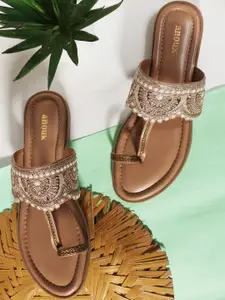 Anouk Women Slip-On Open Toe Flats