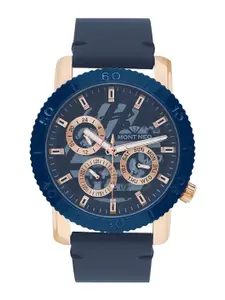 MONT NEO Men Dial & Leather Straps Watch 8017M-L3505