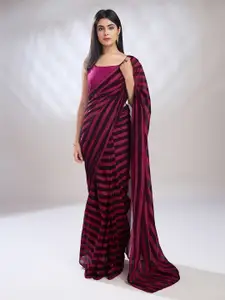 Rekha Maniyar Woven Design Ready to Wear Leheriya Saree
