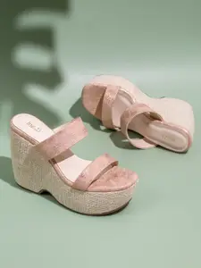 Inc 5 Women Party High-Top Platform Sandals with Buckles