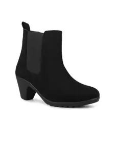 Inc 5 Women Block-Heeled Chelsea Boots