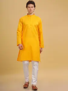 Anouk Men Thread Work Kurta