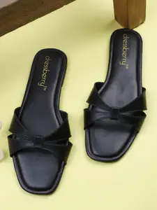 DressBerry Women Open Toe Flats