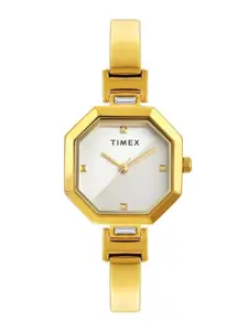Timex Women Dial & Stainless Steel Bracelet Style Straps Analogue Watch TWEL195SMU01