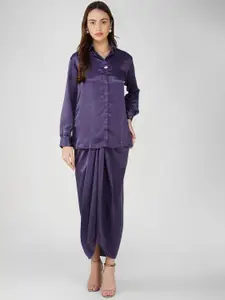 Bindigasm Shirt With Skirts Co-Ords