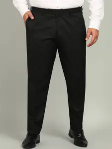 VEI SASTRE Plus Size Black Formal Trouser