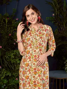 Anouk Women Floral Printed Kurta
