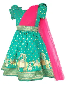 BAESD Embellished Fit & Flare Dress