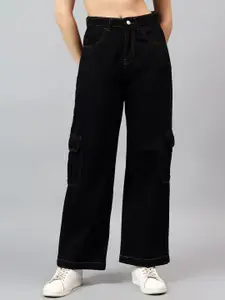 Kotty Women Straight Fit High-Rise Stretchable Jeans