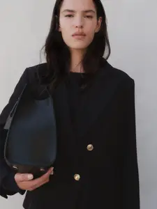 H&M Textured-Weave Blazer