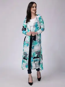 MINOS Women Printed Longline Shrug