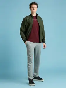 Pepe Jeans Men Typography Printed Round Neck Cotton T-shirt