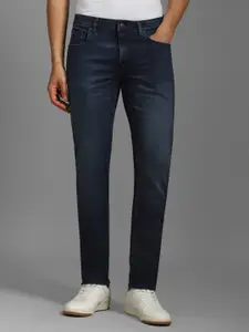 Louis Philippe Jeans Men Cotton Slim Fit Heavy Fade Jeans