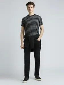 Pepe Jeans Men Striped Round Neck Cotton T-shirt