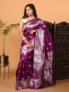Laa Calcutta Woven Design Zari Banarasi Saree