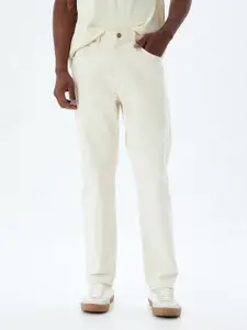 Koton Men Solid Trousers
