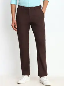 Allen Solly Men Solid Regular Trousers