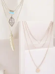 fabula Set Of 2 Layered Necklace