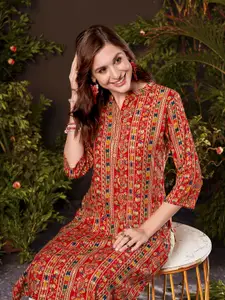 Anouk Women Floral Printed Kurta
