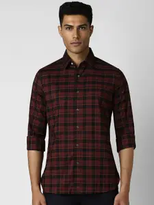 Van Heusen Sport Men Slim Fit Checked Casual Shirt